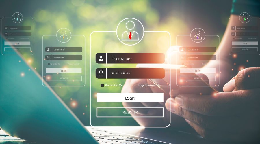 login credentials