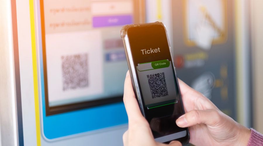 scanning parking qr code